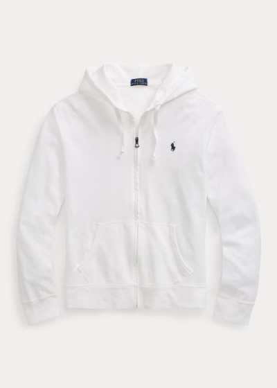 Sudaderas Con Capucha Polo Ralph Lauren Hombre Blancos - Cotton Spa Terry - HUZAE8132